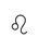Leo glyph